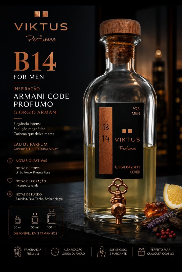  B 14   VIKTUS - Inspiração Code Profumo